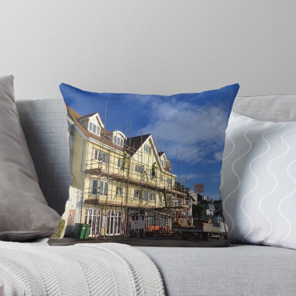 Item preview, Scaffolders At  Work In Lyme, Dorset, UK designed and sold by lynn carter.