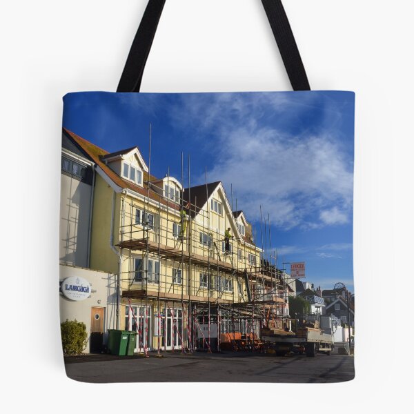 Item preview, Scaffolders At  Work In Lyme, Dorset, UK designed and sold by lynn carter.