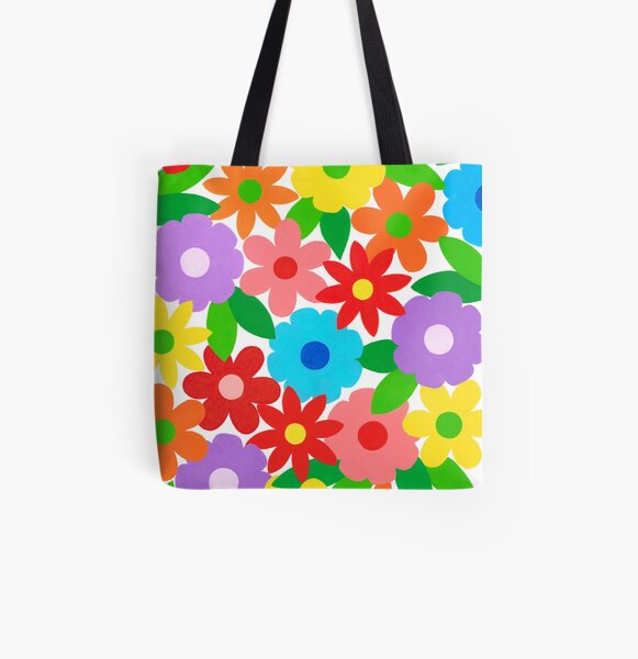 FLOWER SPLENDOR All Over Print Tote Bag