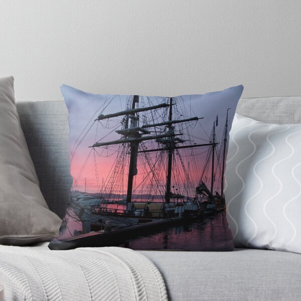 Item preview, Tall Ships, Hobart, Tasmania, Lady Franklin & Tecla behind designed and sold by Odille Esmonde-Morgan.