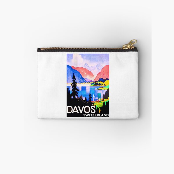 Item preview, Ski Davos Switzerland Mountains Lake Travel Europe Vacation Skiing designed and sold by Travel Time.