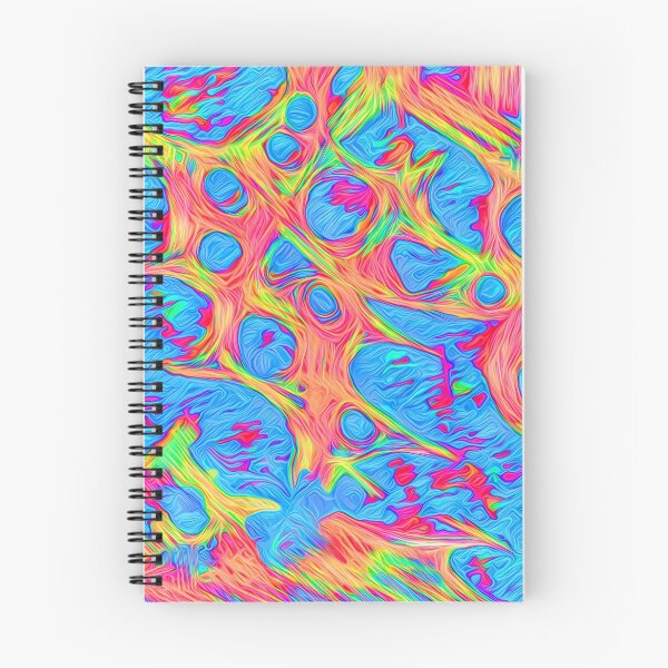 Item preview, Cornflower Blue and Light Salmon Tomato Abstraction designed and sold by blackhalt.