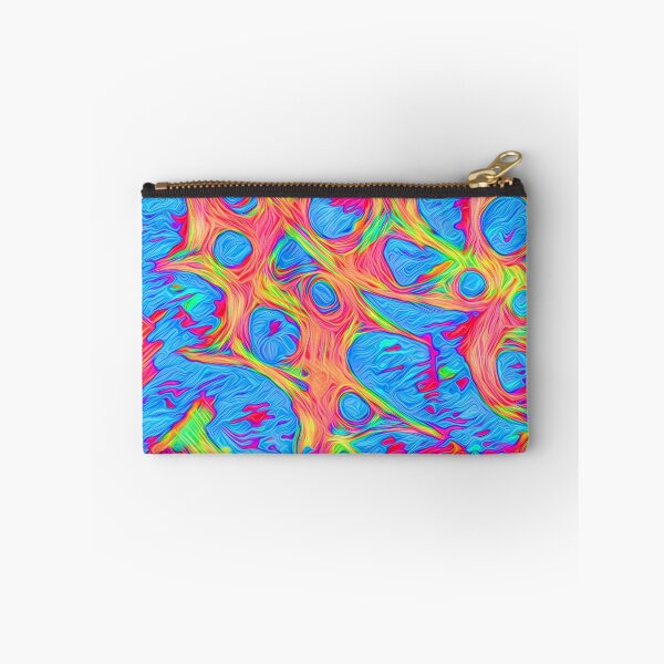 Item preview, Cornflower Blue and Light Salmon Tomato Abstraction designed and sold by blackhalt.