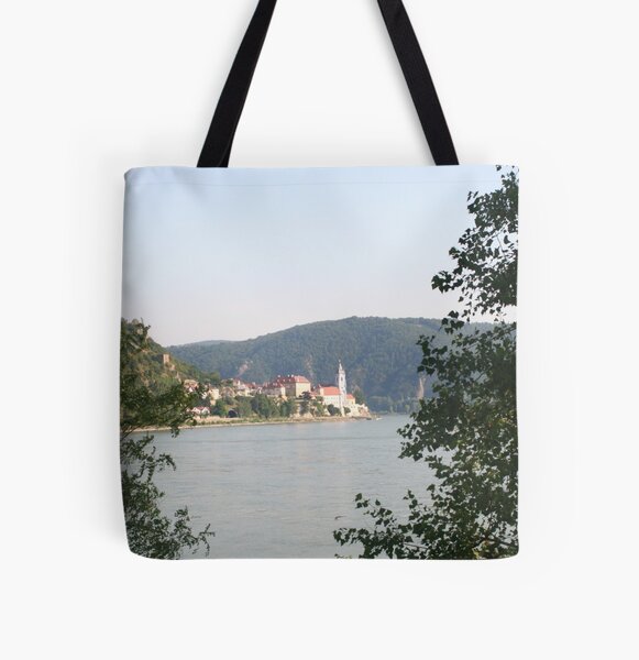 A village near the Danube, Wachau Austria All Over Print Tote Bag