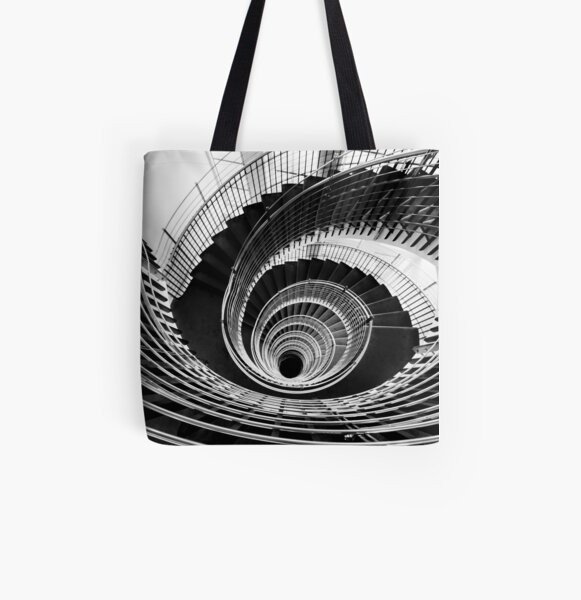 Down the Rabbit Hole All Over Print Tote Bag