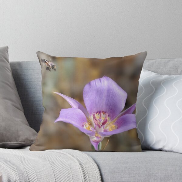 Item preview, Calochortus and Bee designed and sold by Heather Haderly.