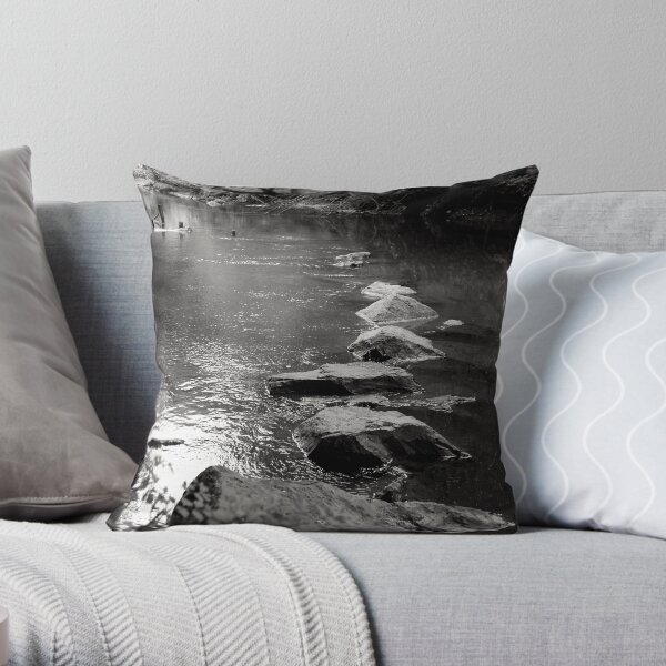 Stepping Stones Throw Pillow