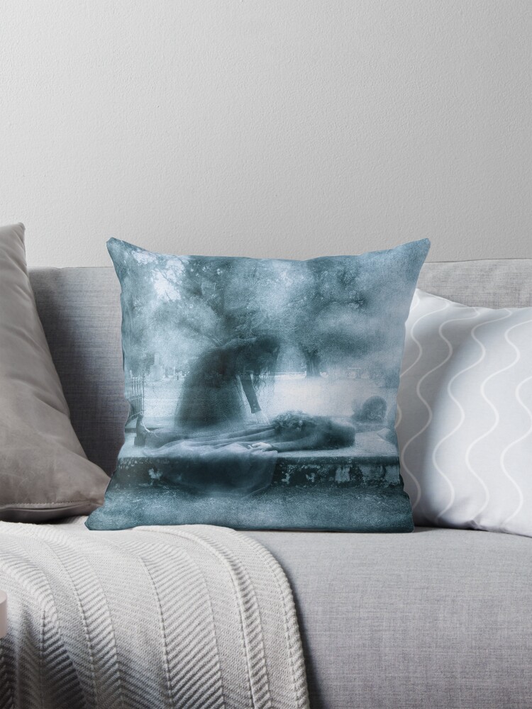 Thumbnail 1 of 4, Pillow, Muerta designed and sold by KatarinaSilva.