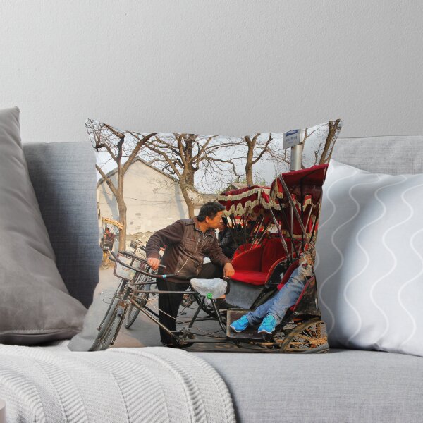 Item preview, Rickshaws in Beijing city designed and sold by Robyn Lakeman.