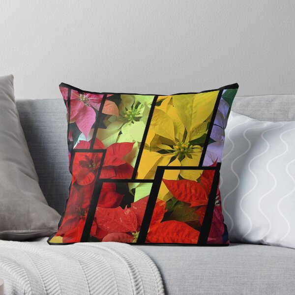 Item preview, Mixed color Poinsettias 1 Tinted 2 designed and sold by TravelPhotoArt.