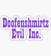 Doofenshmirtz Evil Inc. Sticker