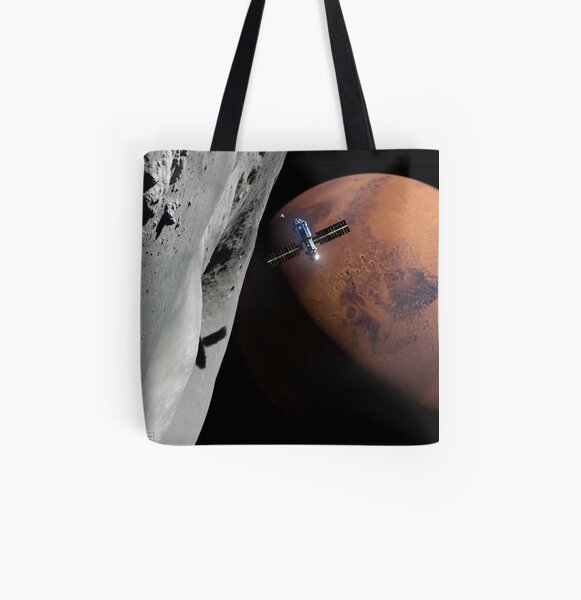 Mission to Phobos All Over Print Tote Bag