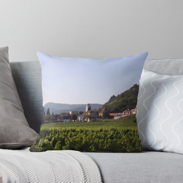 Item preview, Durnstein and Kuenringerburg castle, near the Danube, Wachau Austria designed and sold by Ilan Cohen.