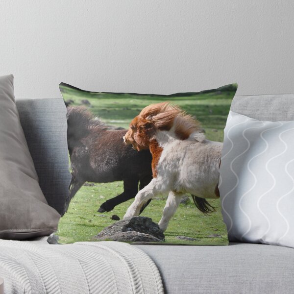 Item preview, Shetland Ponies Chasing designed and sold by Vicki Johnson.