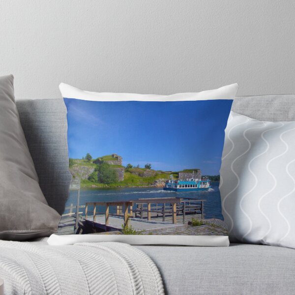 Item preview, Boat leaving Suomenlinna, Helsinki, Finland designed and sold by boogeyman.