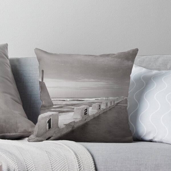 Item preview, Newcastle Ocean Baths - B&W  designed and sold by 4thdayimages.