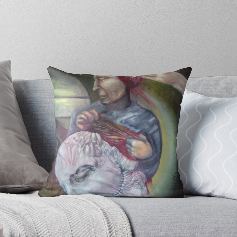 Item preview, Throw Pillow designed and sold by resonanteye.