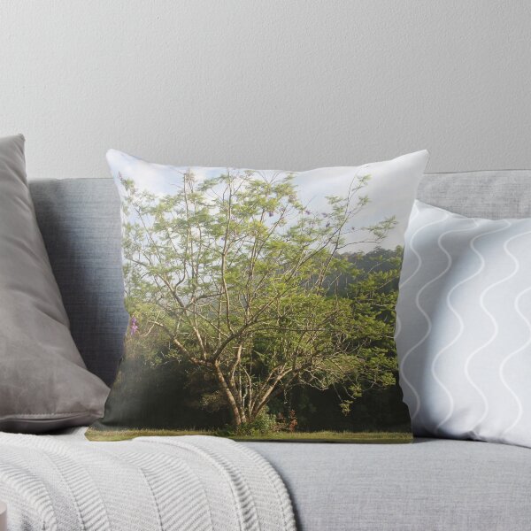 Item preview, A Lone Jacaranda Standing In The Fog designed and sold by Robyn J. Blackford.