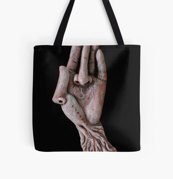Breathe All Over Print Tote Bag