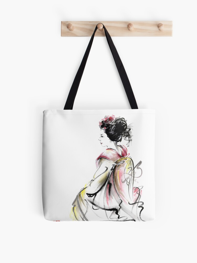 Women's Japanese-Art Designer Tote Bag