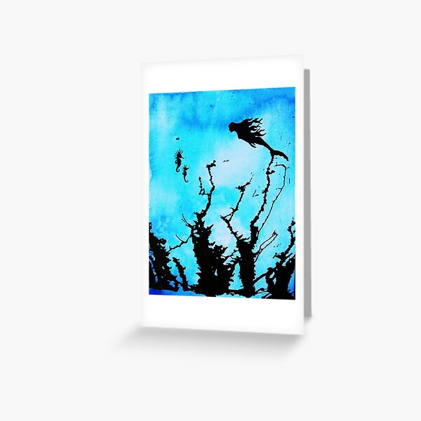 seahorse sights Greeting Card