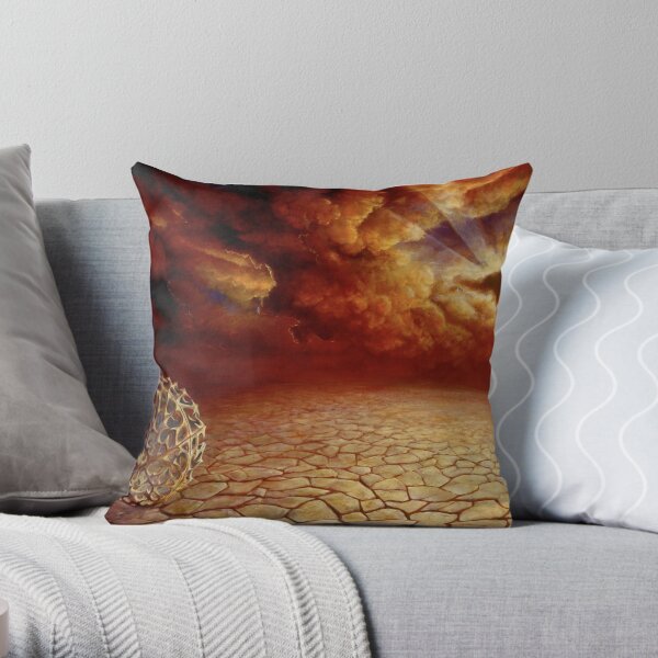 Alpha Omega Throw Pillow