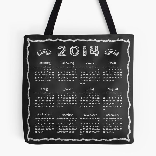 Artikelvorschau, Year 2014 Blackboard Calendar entworfen und verkauft von scottorz.