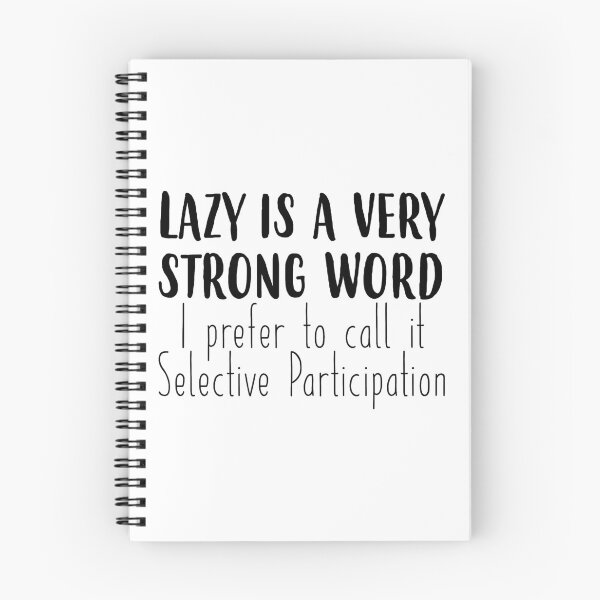 Item preview, Lazy is a Very Strong Word designed and sold by FontfulDesigns.