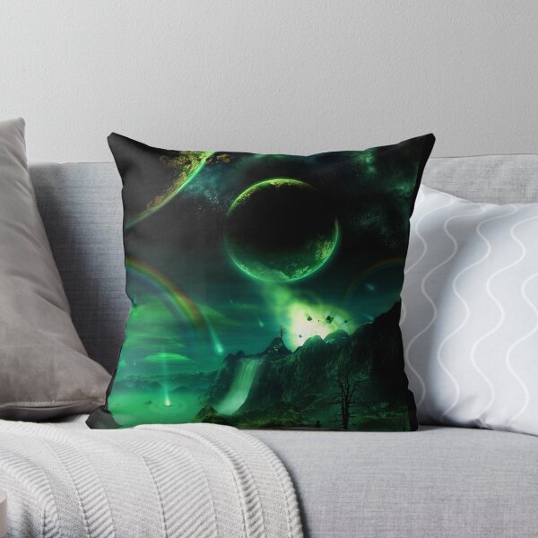 End of the Rainbow Throw Pillow