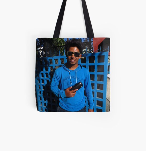 Gafas de sol nuevas inteligentes inglesas de Amar Bolsa estampada de tela