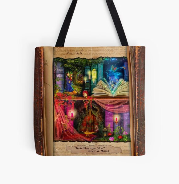 The Curious Library Calendar - May All Over Print Tote Bag