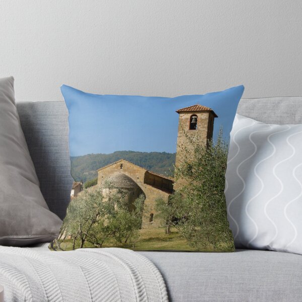 Aperçu de l'œuvre Église romane toscane (Gaville / Figline Valdarno) Italie créée et vendue par bertipictures.