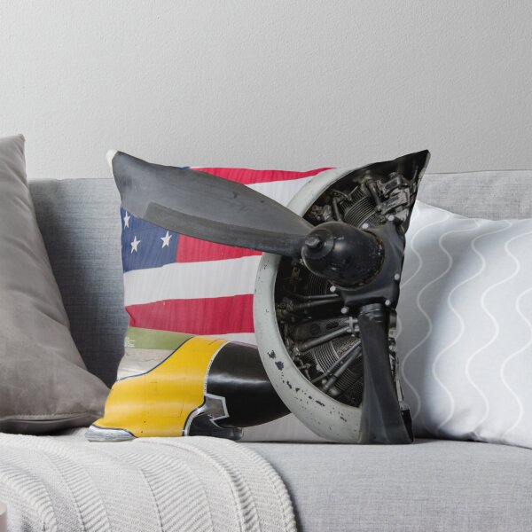 Item preview, Airplane Stars and Stripes designed and sold by thatstickerguy.