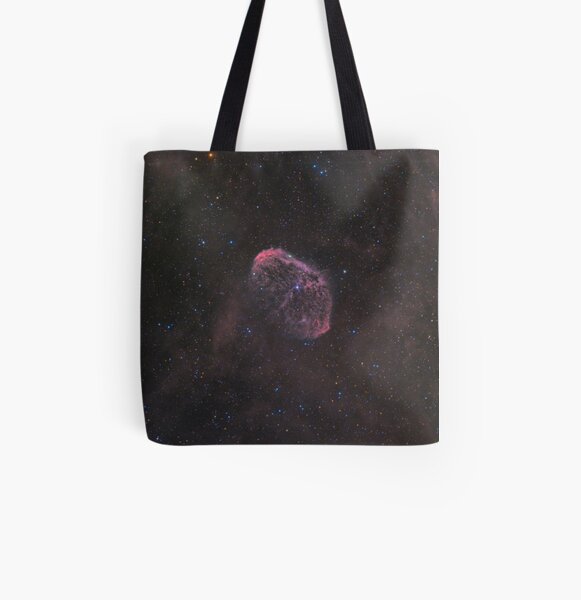 NGC 6888 - Crescent Nebula All Over Print Tote Bag