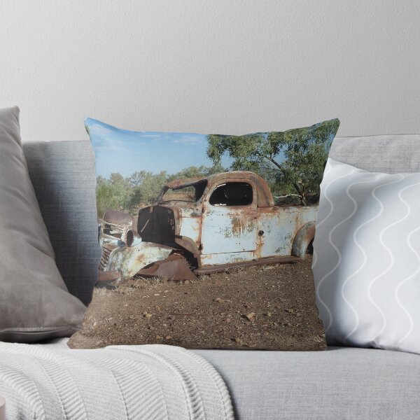 Item preview, Old wreck at Pelican Waterhole - Winton, QLD designed and sold by DashTravels.