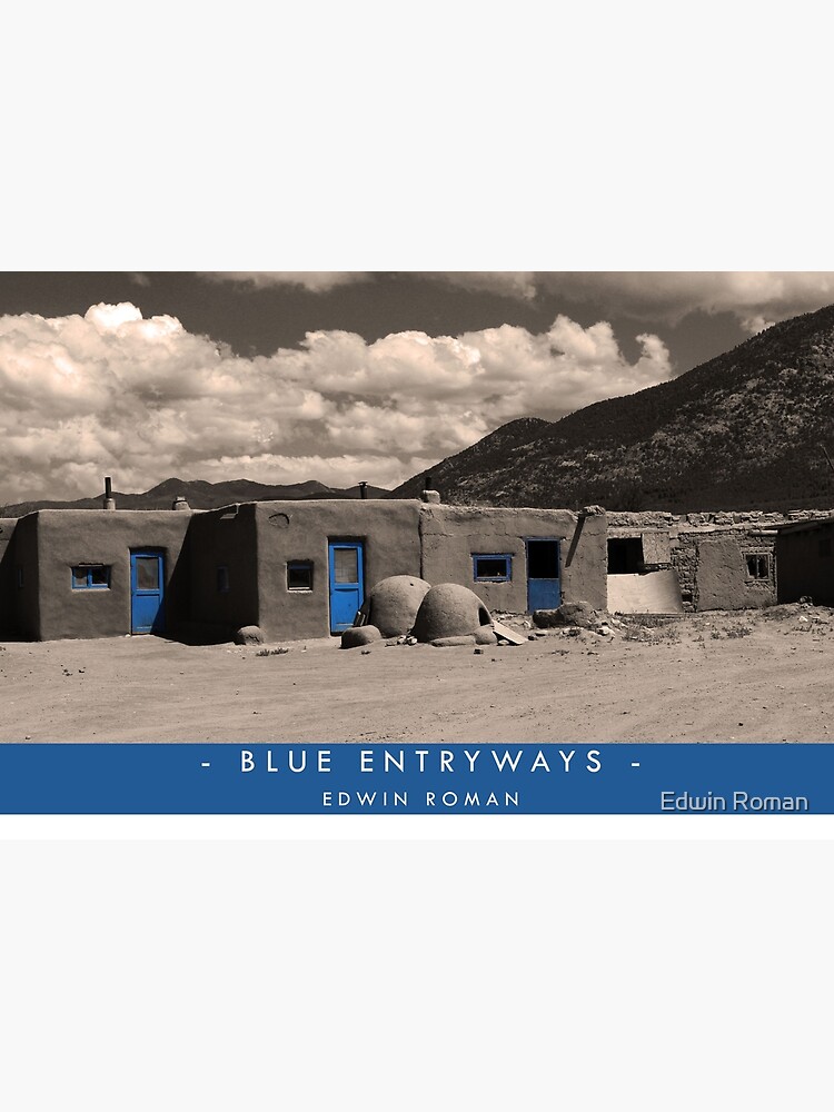 Blue Entryways by EdwinRomanArt