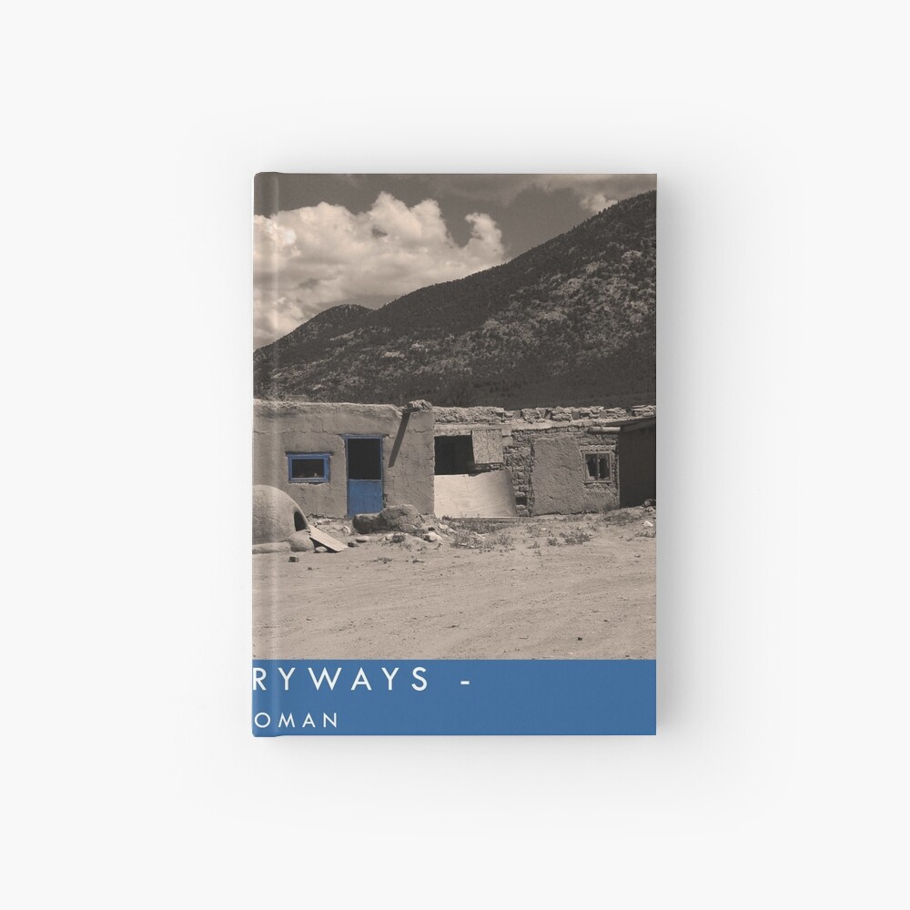 Blue Entryways Hardcover Journal