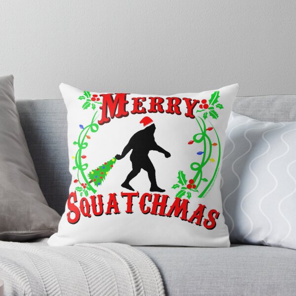 Item preview, Merry Squatchmas Silhouette designed and sold by thebigfootstore.