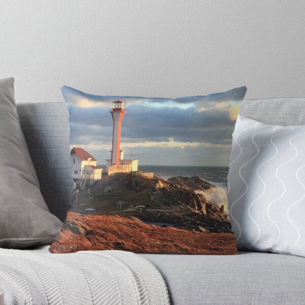 Item preview, The Lighthouse at Cape Forchu in a Storm designed and sold by Debbie  Roberts.