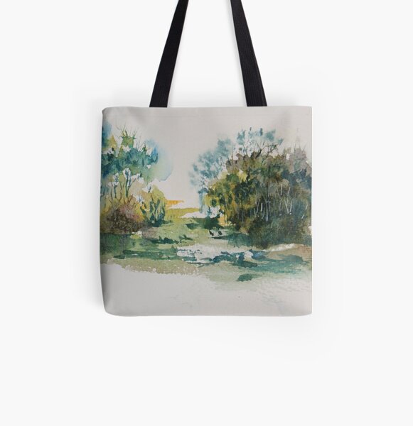 Wetlands All Over Print Tote Bag
