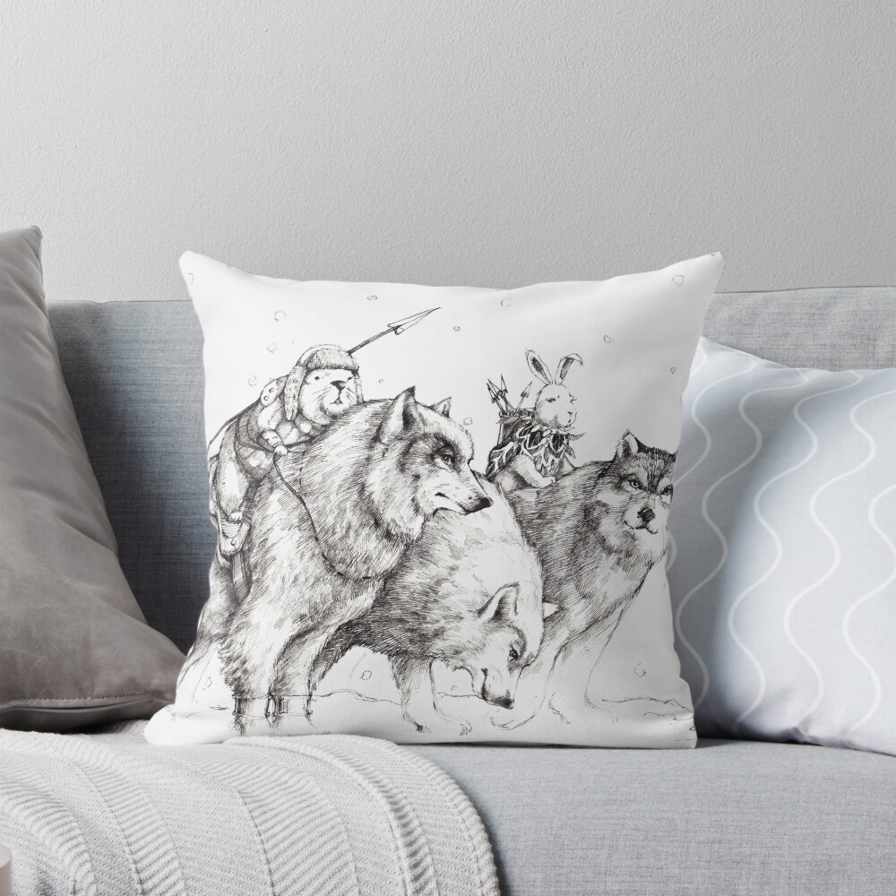 Item preview, Throw Pillow designed and sold by SKMOON.