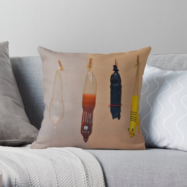 The Condomerie, Amsterdam Throw Pillow