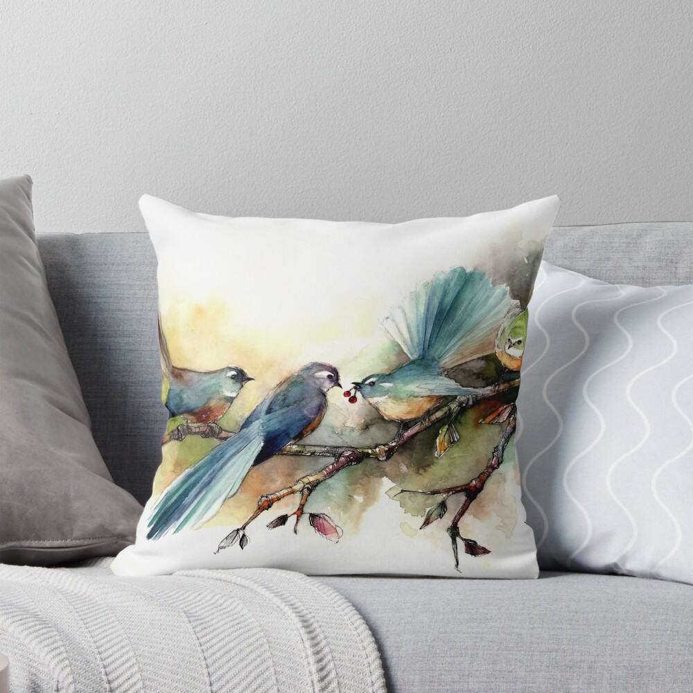 Item preview, Throw Pillow designed and sold by SKMOON.