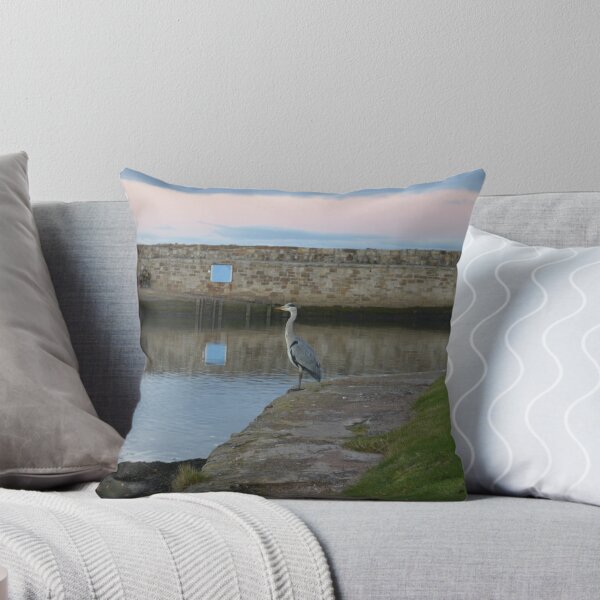 Item preview, Heron in St Andrews Harbour designed and sold by Adrian Wale.
