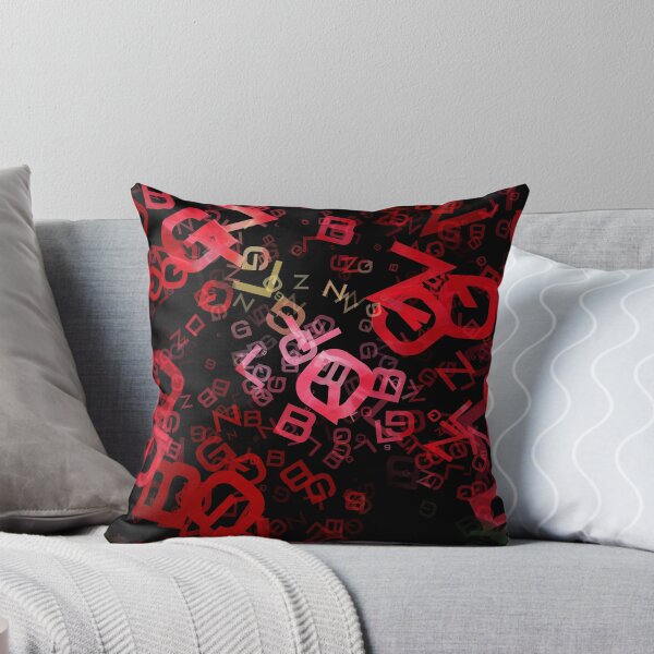 Artikelvorschau, Mottled Red Poinsettia 2 Letters 3 entworfen und verkauft von TravelPhotoArt.