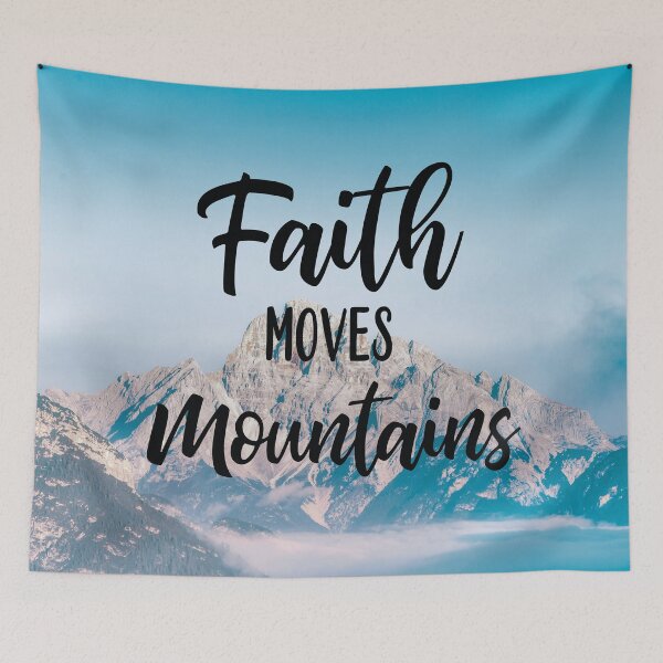 Item preview, Faith moves Mountains designed and sold by rosiec413.