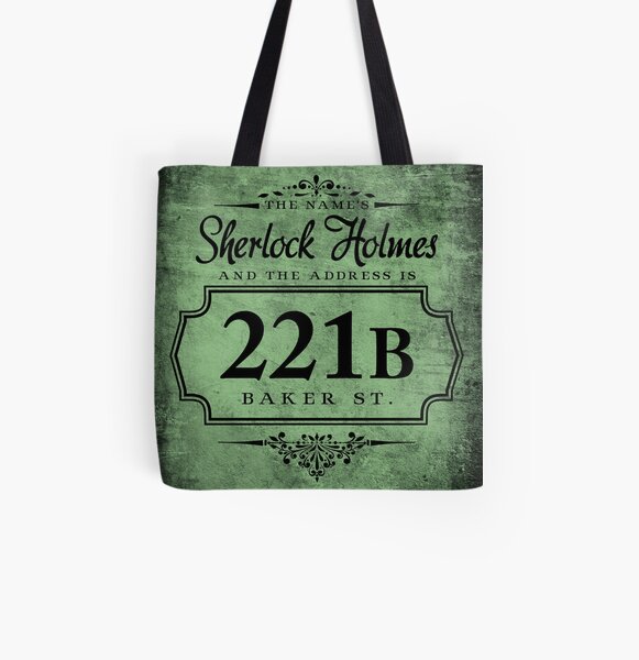 The name's Sherlock Holmes All Over Print Tote Bag