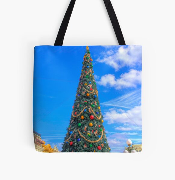 Merry Main Street All Over Print Tote Bag