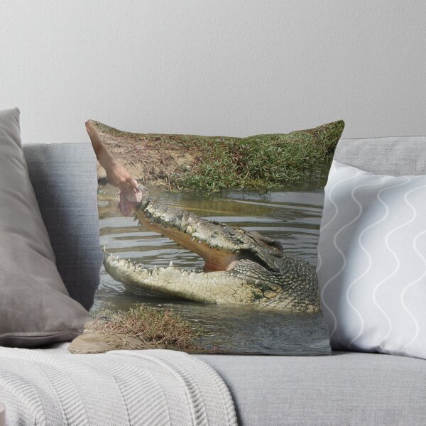 Item preview, Huge Saltwater Crocodile Feeding by Crazy Guy designed and sold by Gotcha29.