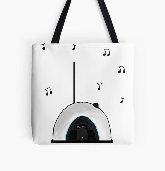 Portal Radio All Over Print Tote Bag